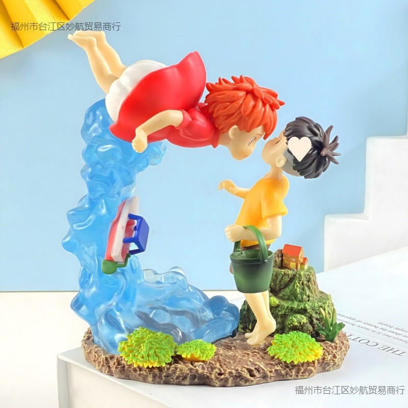 Ponyo และ Sosuke Scene Handset Ponyo บนฉาก Handset Ponyo บน Ponyo บน Ponyo บน Ponyo บน the