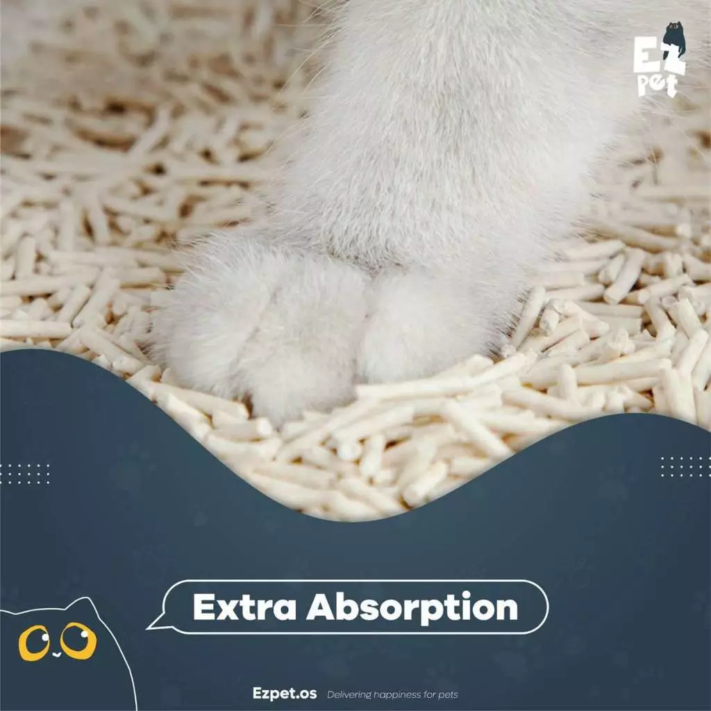 ทรายแมวเต้าหู้ผสมทรายภูเขาไฟ E-Pet thumbnail 8