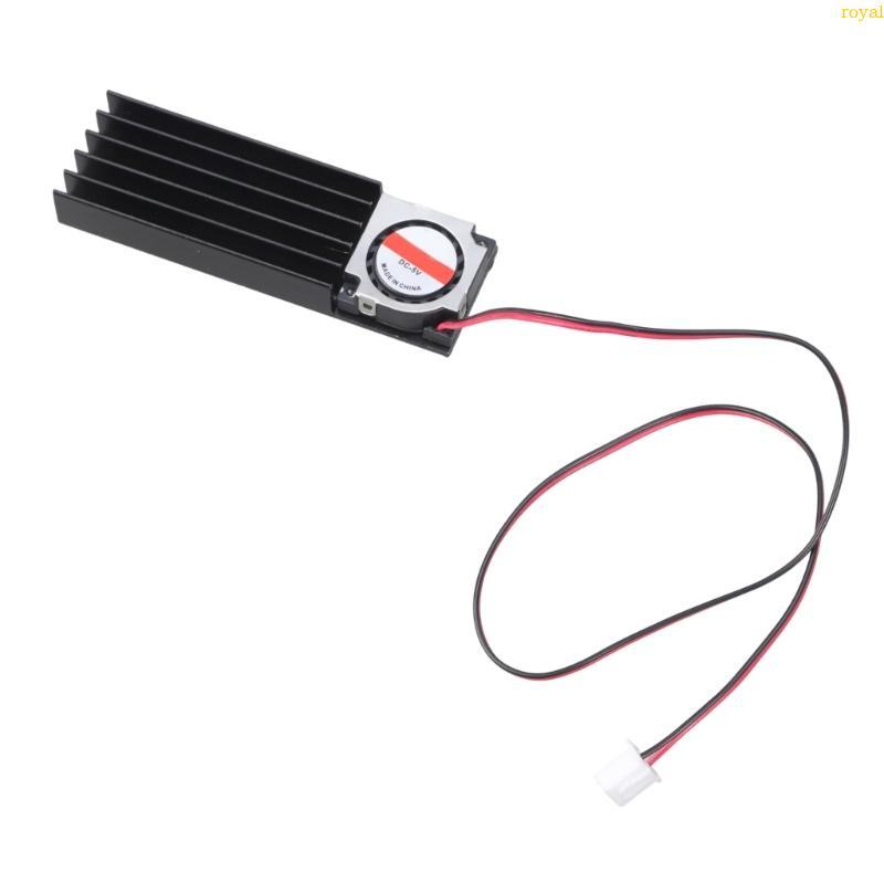 (ส่วนลดสูง)oyalking.th Efficiency 5V SSD Cooling System Two Surfaces Heat Sink Coolers For M 2 2280