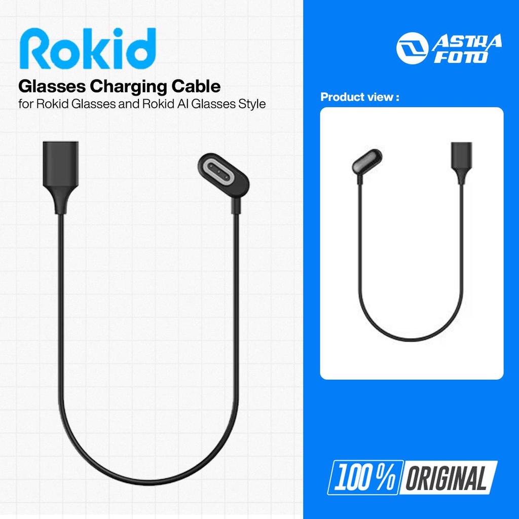 สายชาร์จแว่นตา Rokid สําหรับแว่นตา Rokid และสไตล์แว่นตา Rokid AI