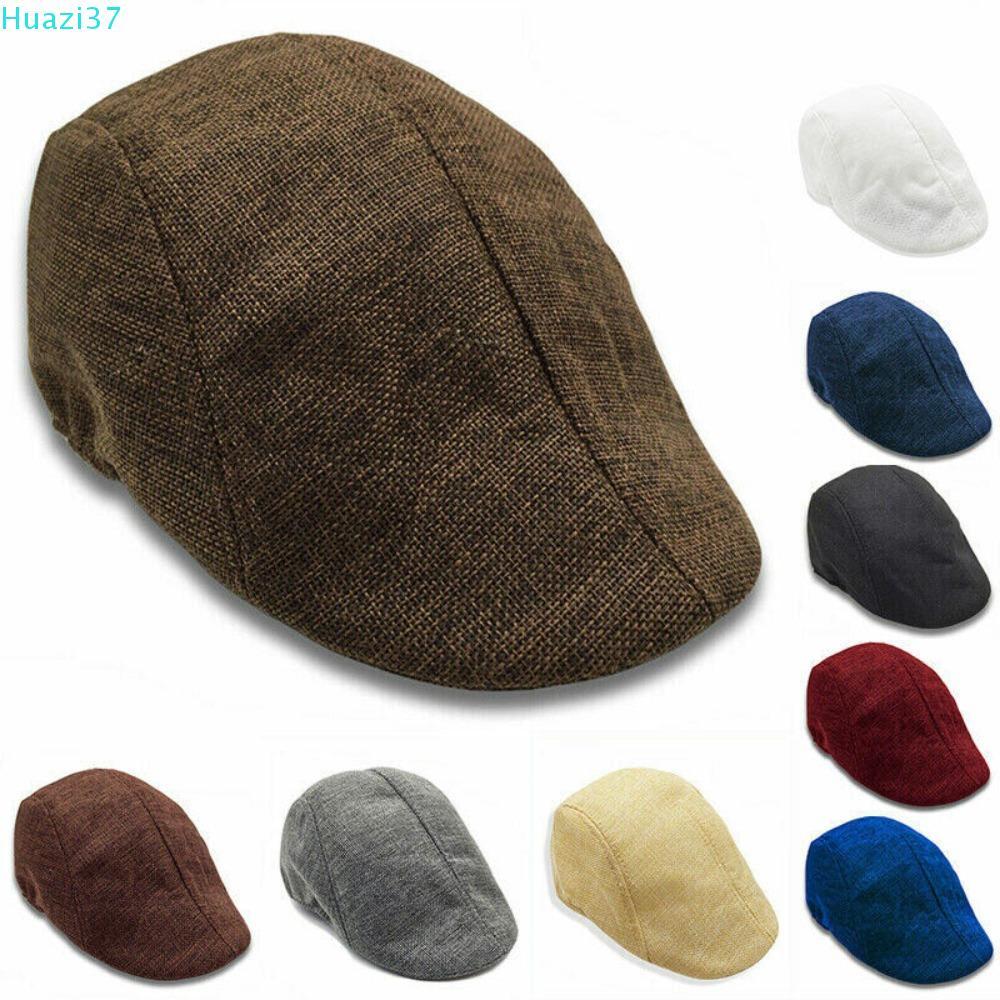 COME Men Flat Cap Men Beret Hat Vintage