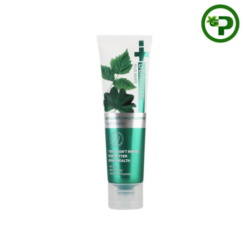 Dentiste’ Anticavity Max Fluoride Toothpaste 100 g. เดนทิสเต้ ยาสีฟันสูตรแปรงแห้ง ฟลูออไรด์ 1500 PPM