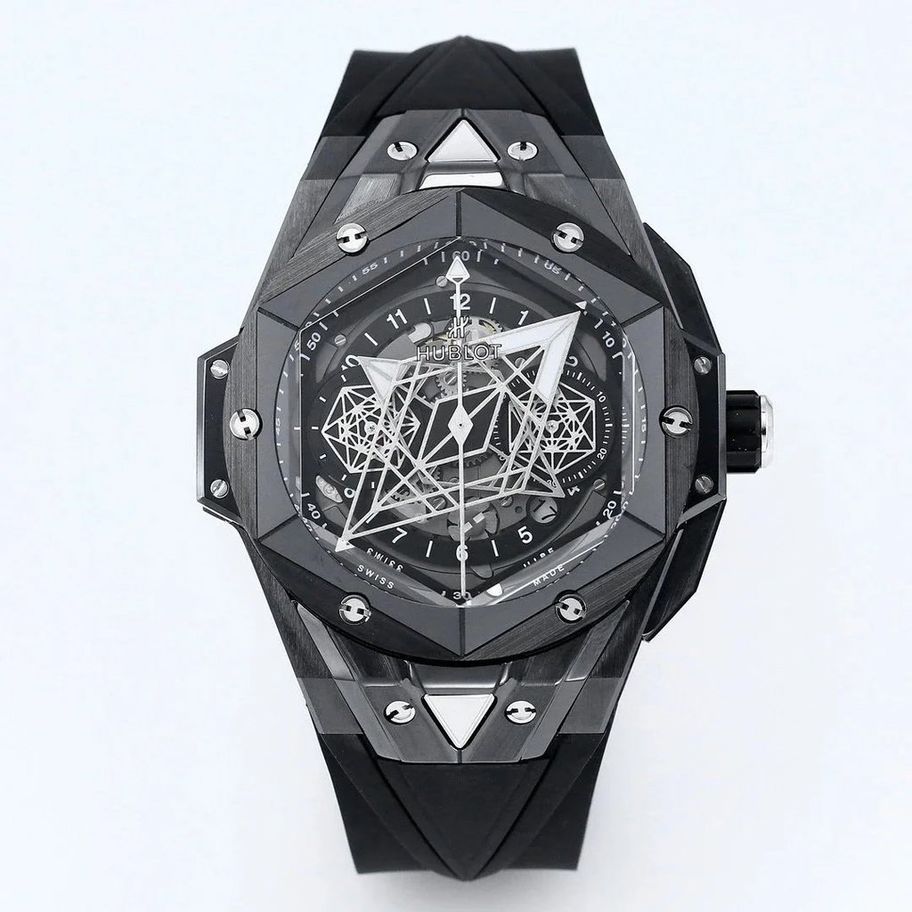 HUBLOT UBLOT นาฬิกา Big Bang Sang Bleu II Tattoo รุ่นที่สอง