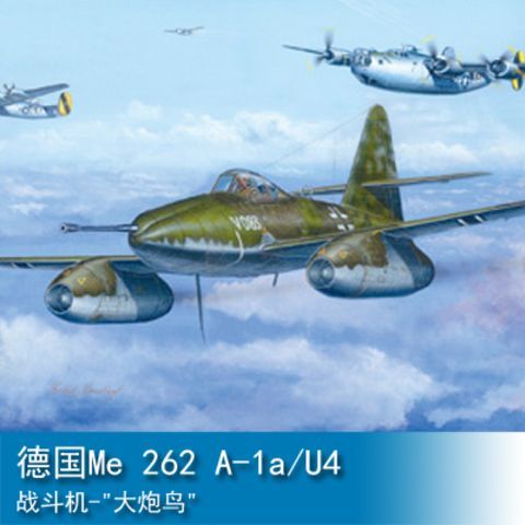 Trumpeter HOBBY BOSS 1/48 German Me 262 A-1a/U4 Fighter- "Cannonbird" 803