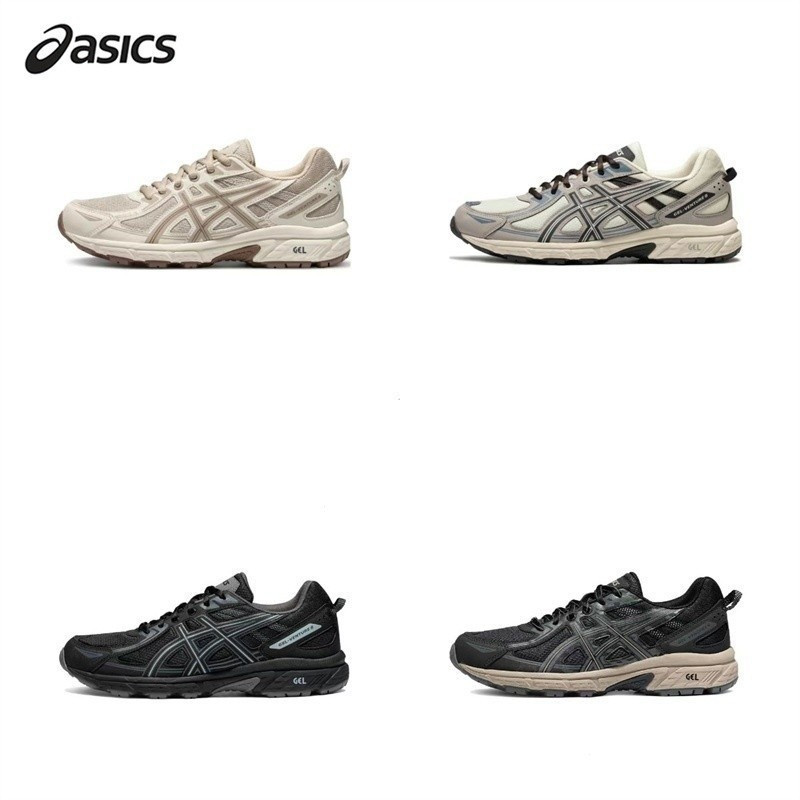 Asics GEL VENTURE 6 รองเท้าวิ่ง Low-Top ดีไซน์ทันสมัย กันลื่น สวมใส่สบาย เหมาะสําหรับใช้ทั้งวัน