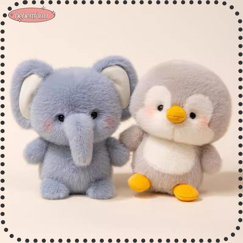 BEBETT ตุ๊กตาสหาย 16เซนติเมตรช้างตุ๊กตาสัตว์หมอน แฟชั่นหมีสุดนุ่มตุ๊กตาสัตว์ของเล่นตุ๊กตานอนของขวัญ