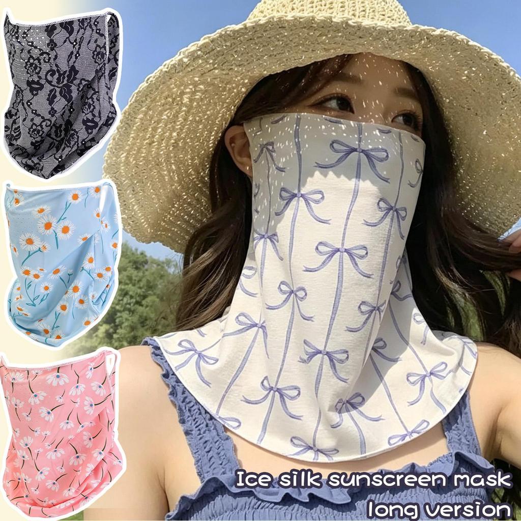 1/4/6ชิ้น หน้ากากกันแดดแบบเต็มหน้าฤดูร้อนพร้อมป้องกันคอ | การปิดกั้น UV UVA/UVB สําหรับตั้งแคมป์สําห
