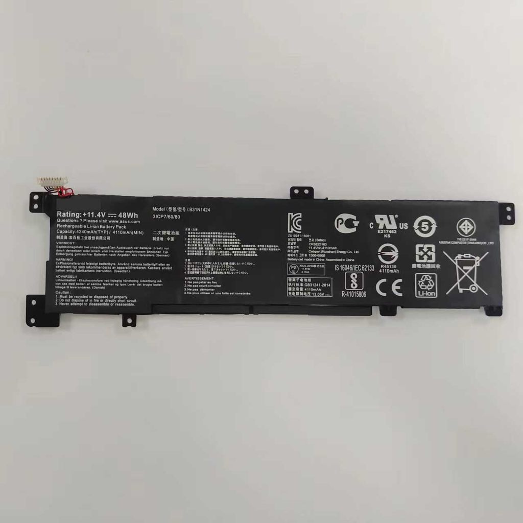 Thyren for ASUS A400U A401U K401L B K401UB U4000 Battery B31N1424