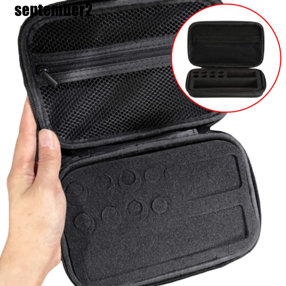 SEPTEMBER Insulin Vial Protector, 8/10 ช่องกันฝุ่นอินซูลิน Vial Storage Case, แบบพกพา 1-10ML กันน้ํา