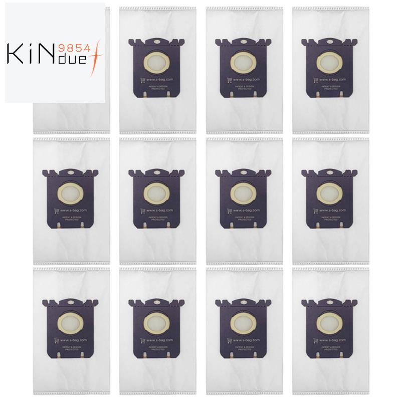 ถุงเก็บฝุ่นสําหรับเครื่องดูดฝุ่นคลาสสิก EL200F EL200F EL4100 EL4200 EL6985 EL7000 EL85009(12PCS)