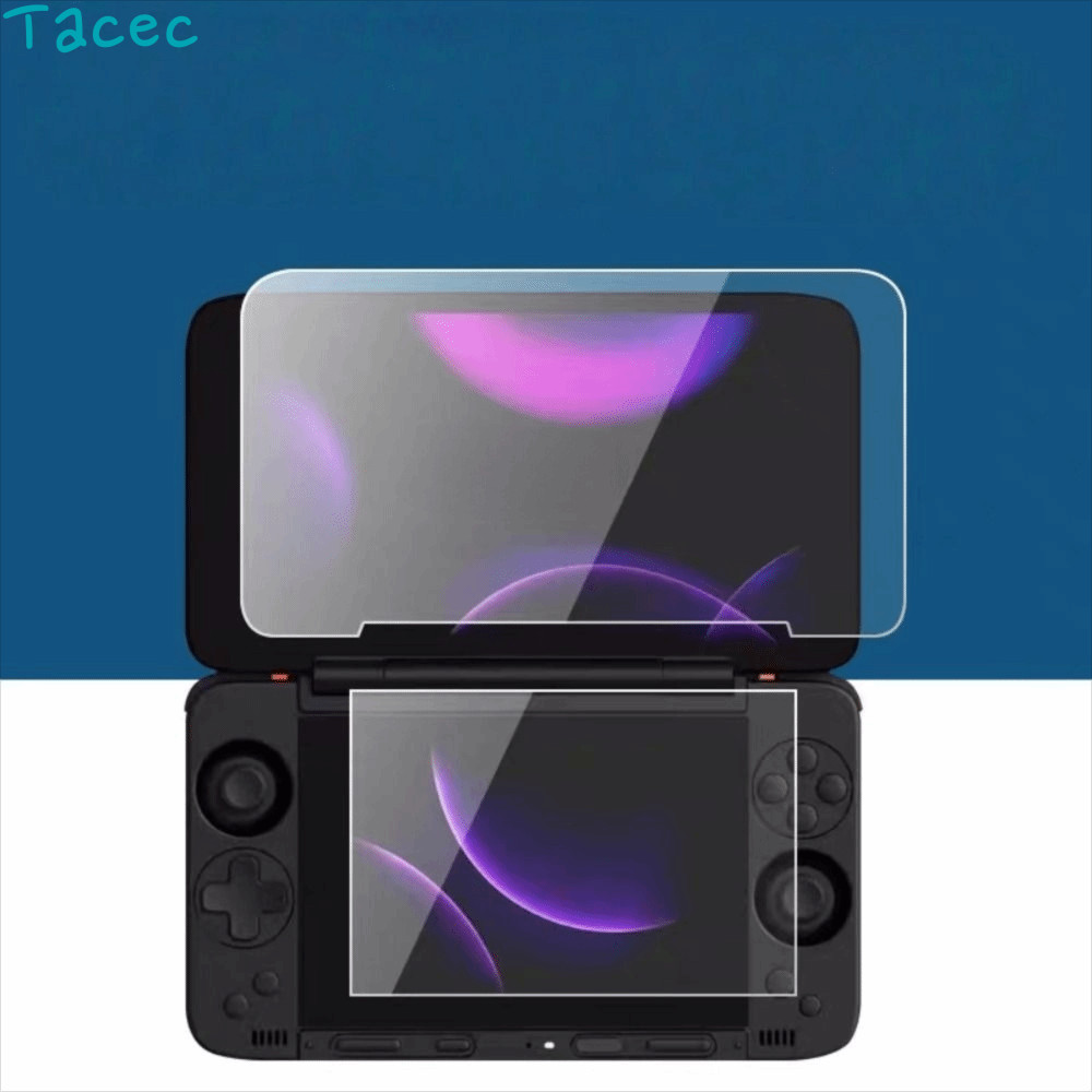 ANAMA กระจกนิรภัย, HD ตัวป้องกันหน้าจอแบบเต็มหน้าจอ, 9H Flip Dual Screen Anti Scratch ฟิล์มป้องกันสํ