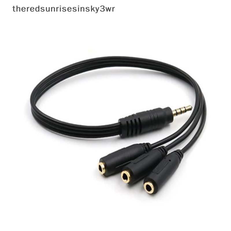 (the) Aux Multi Headphone Headphone Audio Splitter Adapter 3.5mm Ja HUB Spliter Cable (TH)