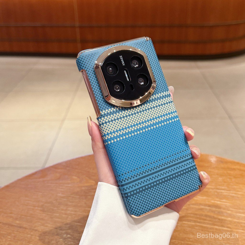 เคสโทรศัพท์สําหรับ Huawei matex6 x7 Dual Central Axis Magnetic Carbon Fiber Pattern Shock @-