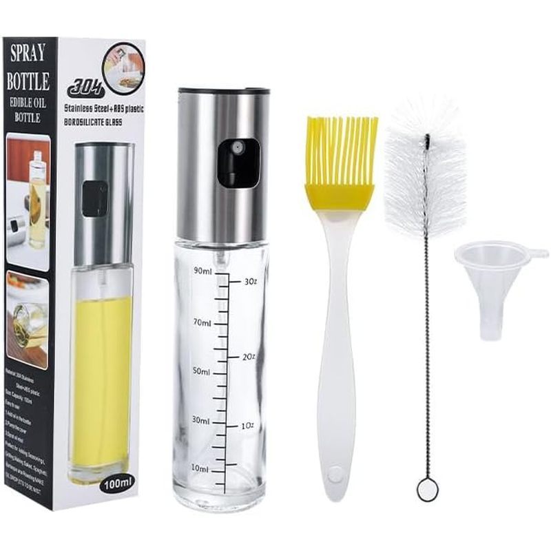 Oil Sprayer for Cooking,100ml Olive Oil Spritzer,Oil Sprayer for Air Fryer,BBQ