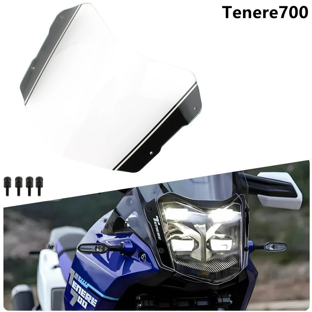 สําหรับ Yamaha Tenera700/Onwards/Rally25wards ฝาครอบป้องกันไฟหน้า