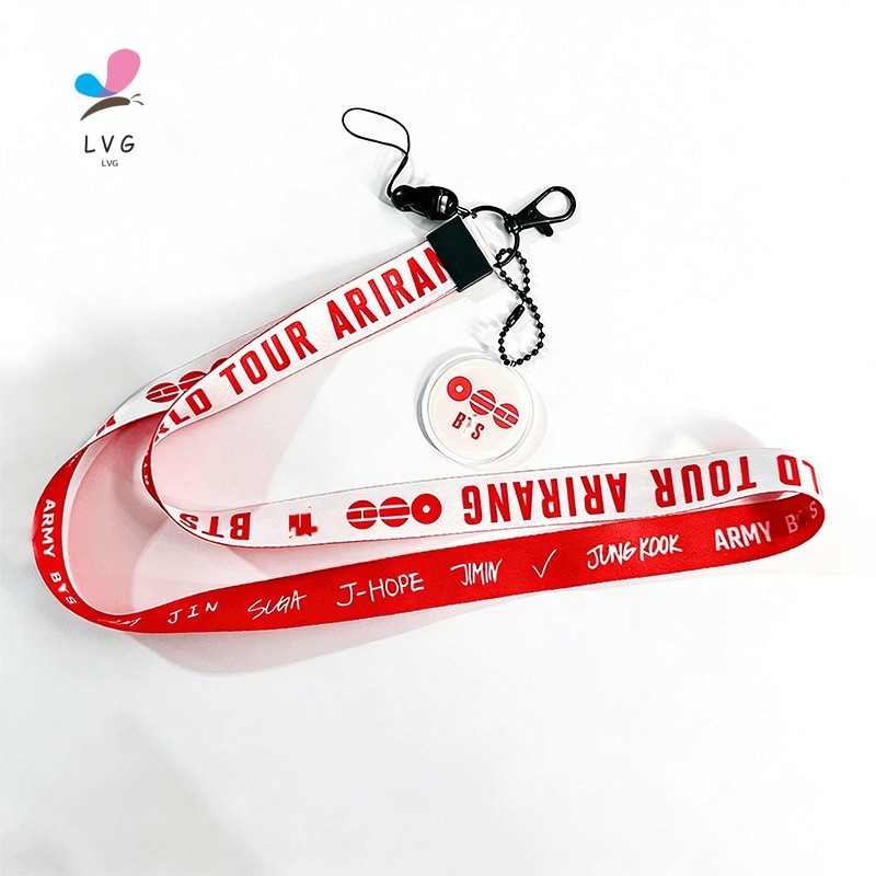 BTSS อัลบั้ม ARIRANG Phone Lanyard - อุปกรณ์ต่อพ่วง Jungkook V สําหรับแฟนๆ Kpop