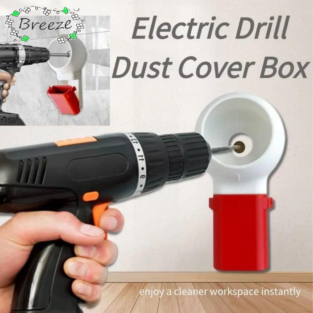 BREEZE เครื่องเก็บฝุ่นสว่านไฟฟ้า, กล่องดอกสว่านพิมพ์ป้องกันฝุ่น, การก่อสร้างชามเถ้าเจาะสากลกันฝุ่น