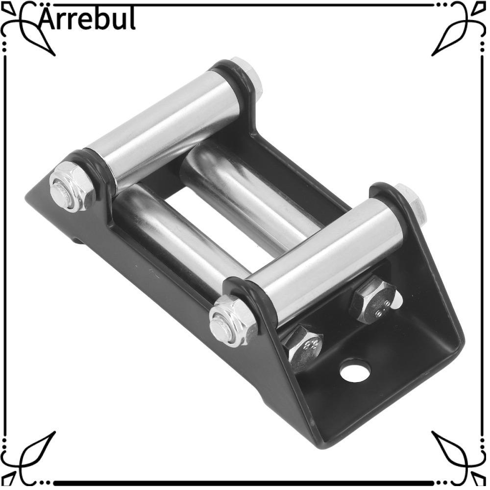 AREBUL Winch Roller Fairlead, High Strength Steel Nut Disassembly Roller Fairlead, ทนทาน Universal M