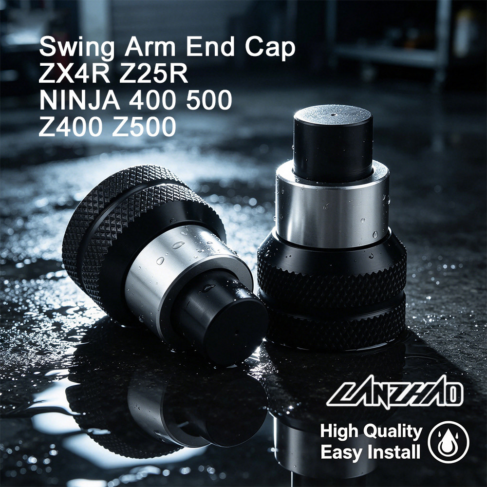 สําหรับ KAWASAKI ZX4RR ZX4R NINJA400 Z400 NINJA650 Z650RS ZX25R NINJA500 Swing Arm End หมวกสวิงอาร์มปรับสกรูบล็อกฝาครอบ