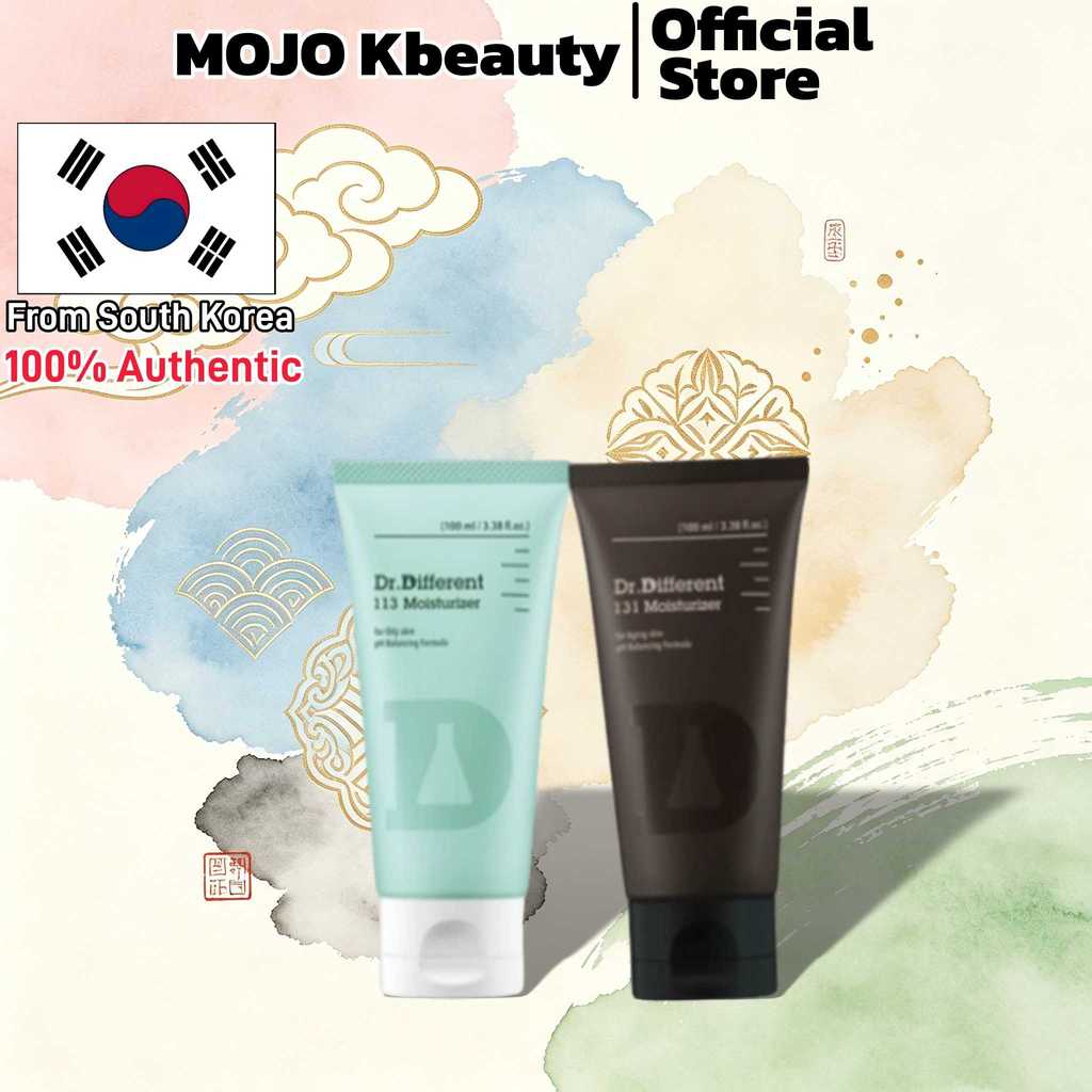 [Dr.Different] 113 Moisturizer 100ml/131 Moisturizer for Aging Skin 100ml/HYDRATING/Improves ความยืด