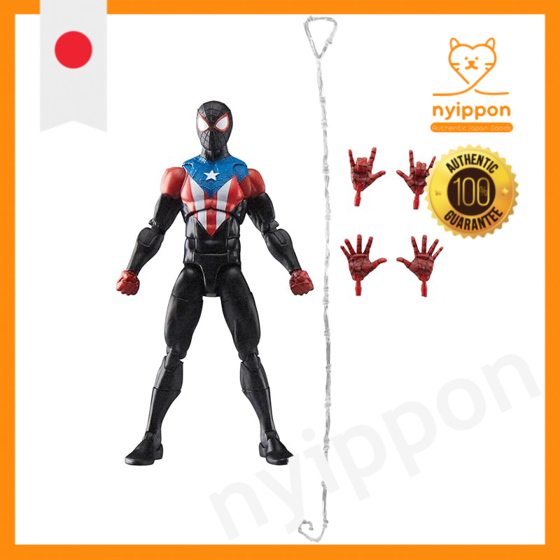 Hasbro MARVEL Legends Series Gamerverse Miles Morales Prowler Suit, a 15 cm action figure replicatin