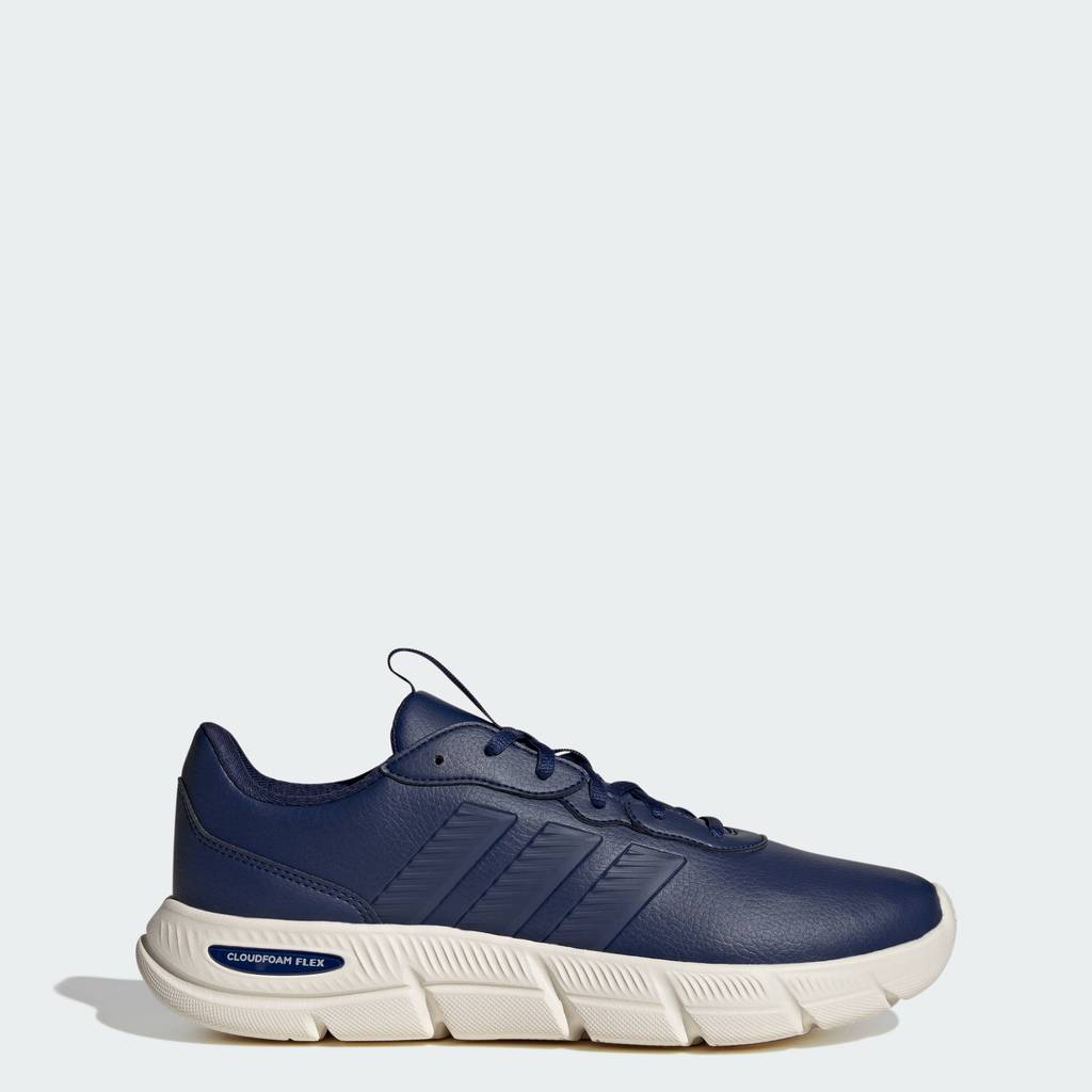 adidas ไลฟ์สไตล์ รองเท้า CLOUDFOAM FLEX LACES ผู้ชาย สีน้ำเงิน HQ4846