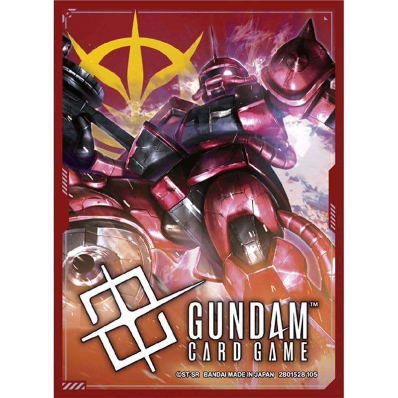 Gundam Card Game Official Card Sleeve 04 (Char's Zaku / Zeon)