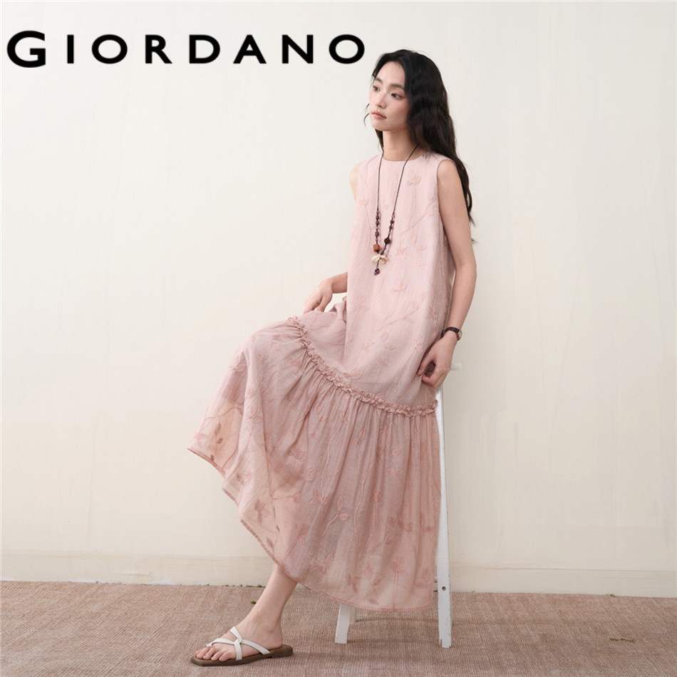 GIORDANO WOMEN Women Stitched Dress 18466511