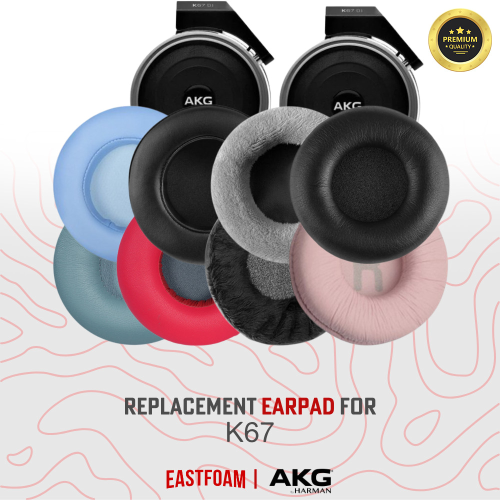 Earpad Ear Cushion Earcup Ear Pad AKG K67 K 67 K-67 แผ่นโฟม