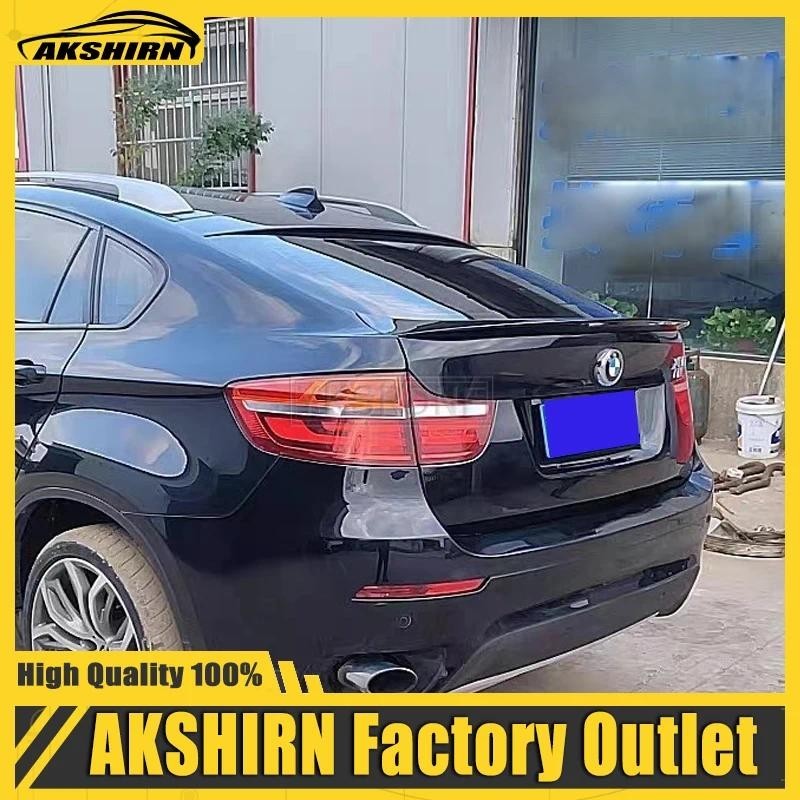 จัดแต่งทรงผมรถ ABS X6 E71 2008-2014 ด้านหลังสปอยเลอร์ Trunk Wing สําหรับ BMW X6 E71 M-Performance St