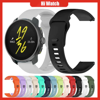 สายนาฬิกาซิลิโคนสําหรับ SUUNTO 9 Peak pro/5 Peak Band สําหรับ Suunto Race S Suunto Race Run/สร้อยข้อมือแนวตั้ง