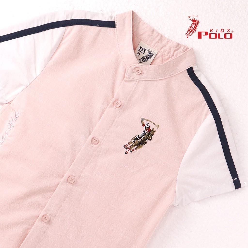 SB8 Polo Kids Boy เสื้อเชิ้ตคอจีน 03-103033