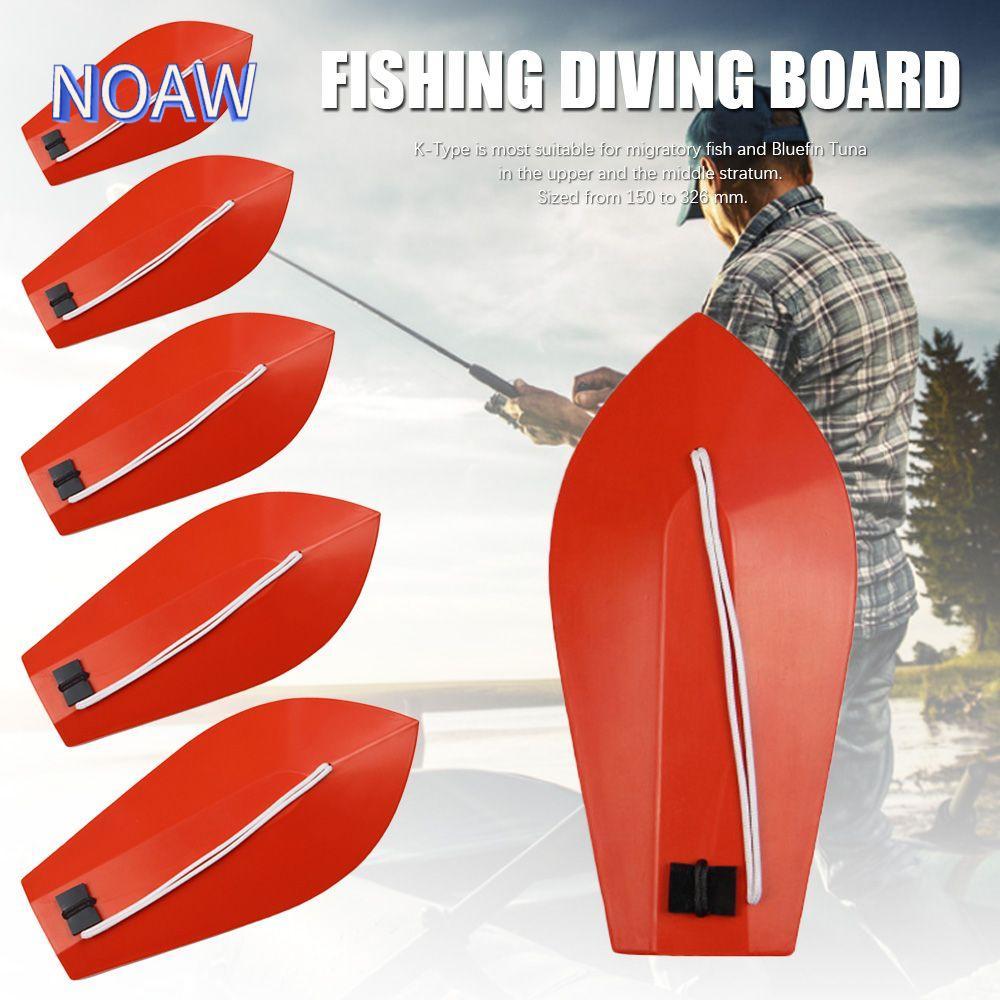 เครื่องมือหลอกพลาสติกสีแดง Diver Plate