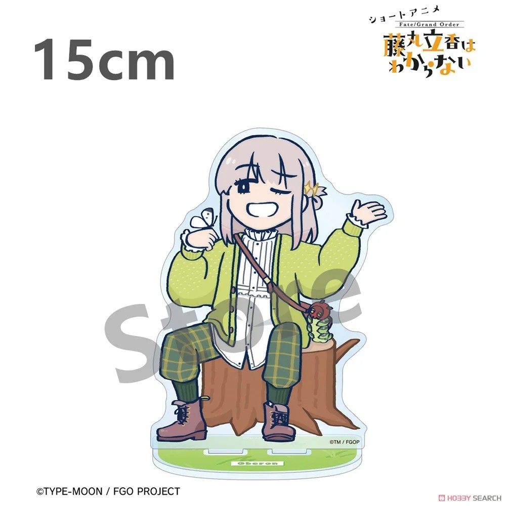 Standee FGO Fate/Grand Mica รุ่น Oberon ตัวละครตกแต่ง 15 ซม.อะนิเมะเกมอุปกรณ์เสริมของขวัญที่ไม่ซ้ําก
