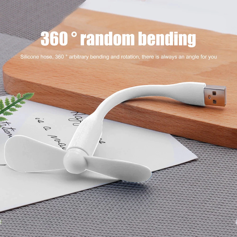 พัดลม USB ขนาดเล็ก แบบพกพาสำหรับ Power Bank คอมพิวเตอร์ โน้ตบุ๊ก thumbnail 10