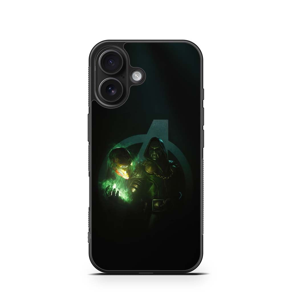 Avengers Doomsday Doctor Doom เคสป้องกันเชลล์ IPhone 16 17 Pro Max Plus Mini XS XR