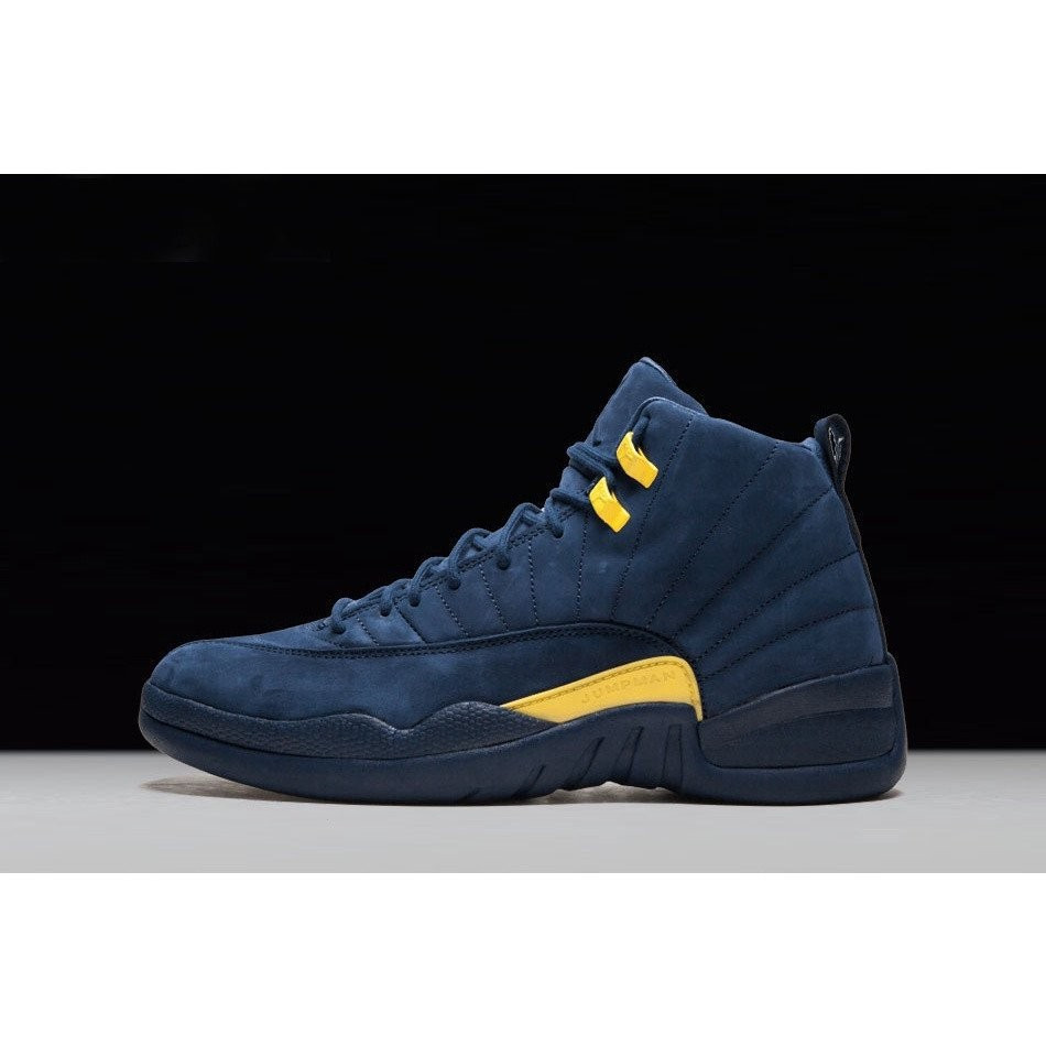 Psny X Air 12 Michigan PE azul marino universitario/Amarillo BQ3180-407