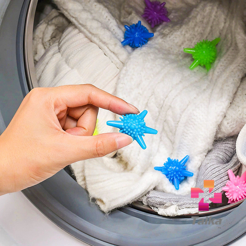 Taika ลูกบอลซักผ้า  ลูกบอลซักผ้าช่วยไม่ให้ผ้าพัน  Small Washing Balls