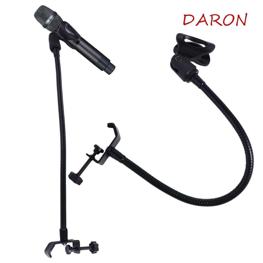 DARON โต๊ะ MIC Stand Mount Adapter Universal ไมโครโฟนผู้ถือ MIC คลิป MIC คลิป Clamp Stand ผู้ถือเปลี