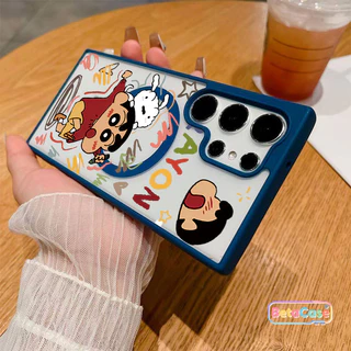 เคสโทรศัพท์ลายการ์ตูนน่ารัก สดใส มีแม่เหล็ก รองรับ Samsung S26 S26U S26PLUS S25PLUS S25U S24U S23U S23 S22U