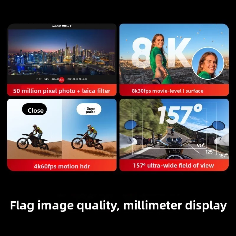 กล้อง Shadowstone Insta360 Ace Pro 2 Sports Camera thumbnail 8