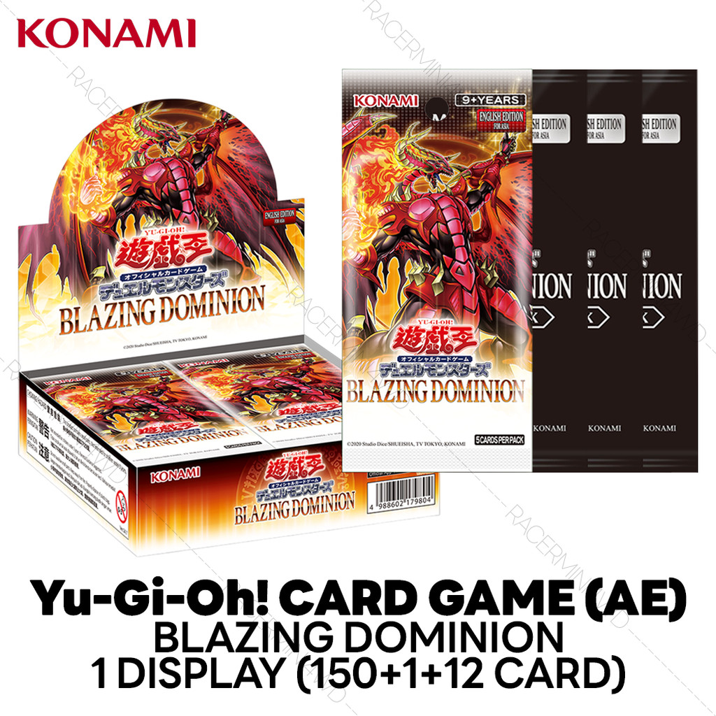 Yu-Gi-Oh! Official Card Game: Booster Blazing Dominion 1 Box (Asia English)