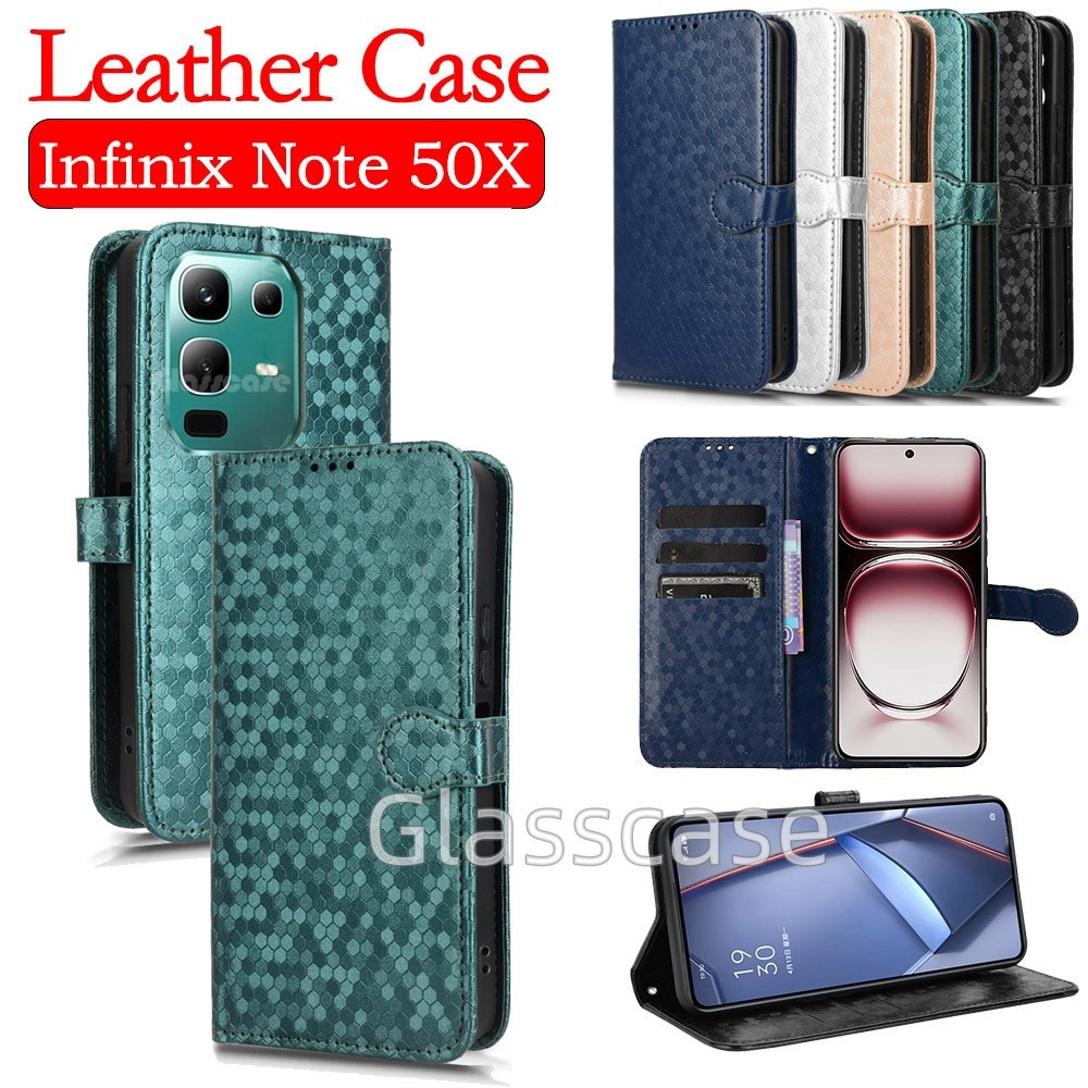 ปลอกสําหรับ Infinix Note 50 Pro Plus 50X 50Pro 50Pro + 50ProPlus Note50Pro + 50Pro + Flip หนังเคสโทร