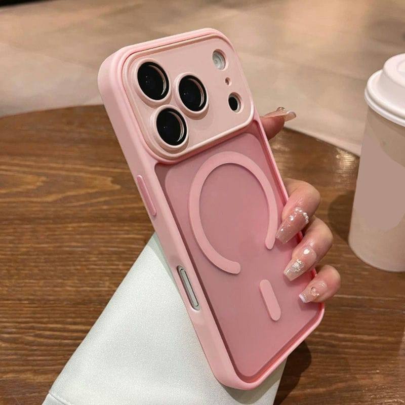 เหมาะสําหรับ ไอโฟน 17 16 15 14 13 12 11 บวก มือโปร สูงสุด17อากาศ 16จ หรูหราแม่เหล็กเคลือบเกราะไร้สายชาร์จโทรศัพท์กรณีที่มีแบบบูรณาการกันกระแทกฮาร์ดปกหลังพร้อมเลนส์ป้ ราคา ถูกที่สุด ดีลบีเคเค แกลเลอรีภาพที่ 7