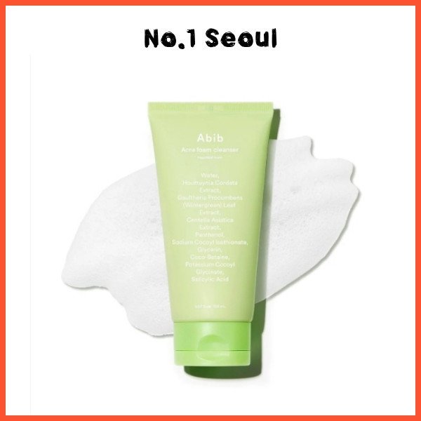 Abib Acne Foam Cleanser Heartleaf Foam 150ml 250ml AZ4C