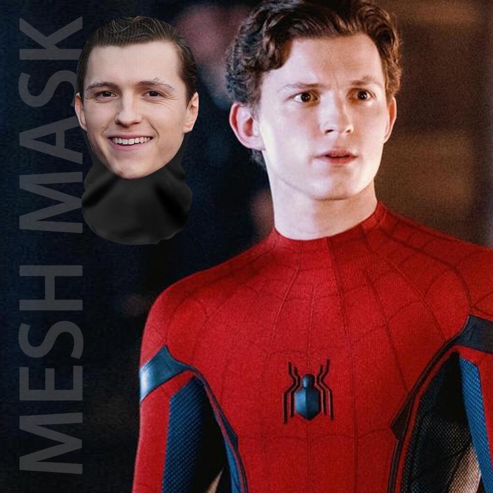 หน้ากากคนดัง 3D พิมพ์ Spiderman III หน้ากาก Superhero คอสเพลย์หมวกหมวก Balaclava P7D2