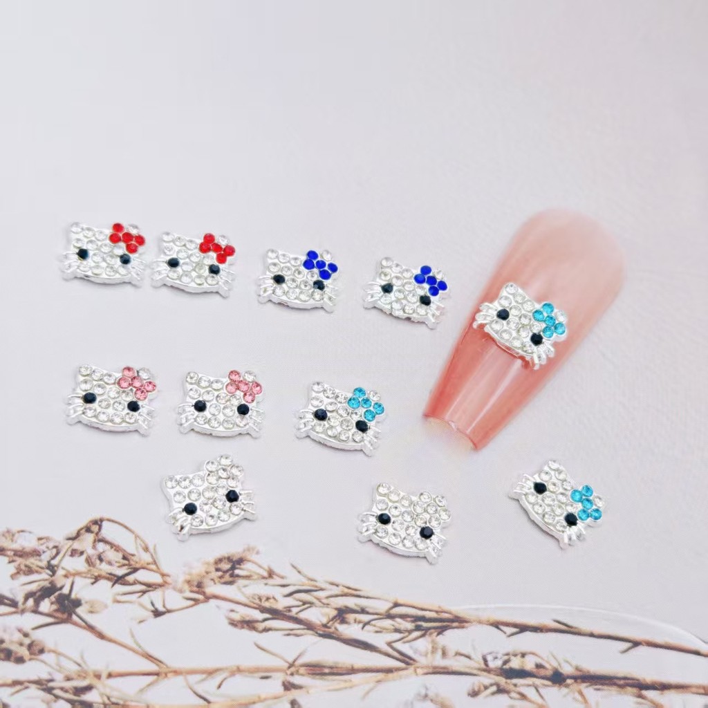 20ชิ้นแมวแต่งเล็บเพชรเต็มเครื่องประดับอุปกรณ์ขายส่ง
