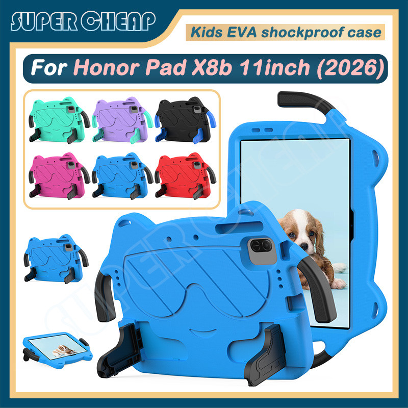สําหรับ Honor Pad X8b 2026 11 นิ้ว Honor Pad X8a เด็ก Eva กรณีกันกระแทกขาตั้ง PC Bracket
