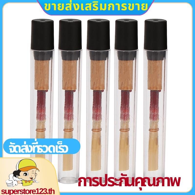 5 ชิ้น Oboe Reeds, Strength Medium Soft Handmade Oboe Reeds พร้อมจุกสีแดง .superstore123th