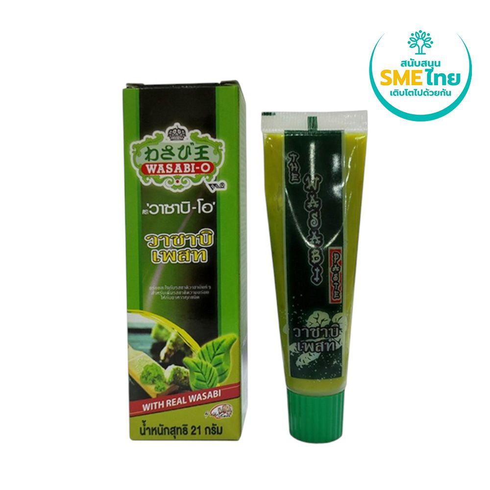 วาซาบิโอ วาซาบิสดบดขนาด 21 กรัม WASABI-O WASABI PASTE 21 G